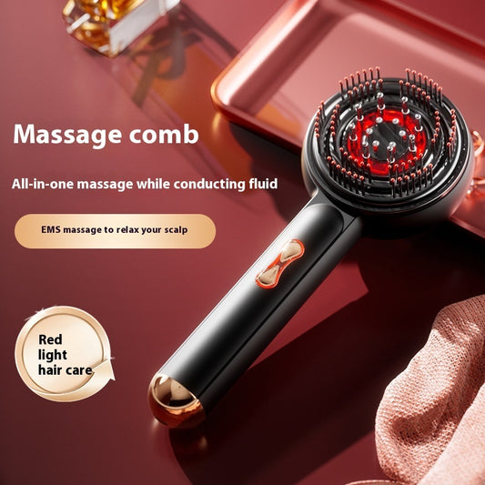 EMS Micro-current Electric Massage Medicine Head Massage Comb